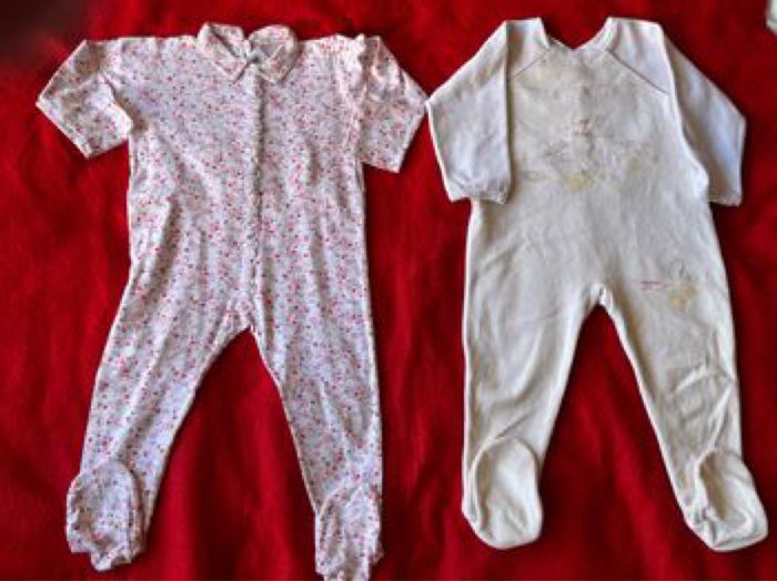 de 2 pyjamas avec pied Petit Bateau