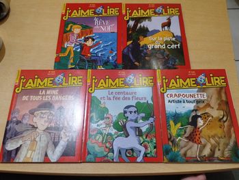 lot de 5 J'aime lire