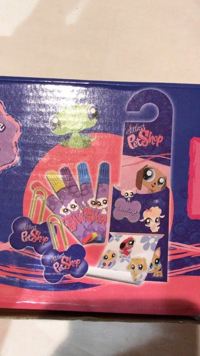 Poster de porte à colorier petshop - photo numéro 7