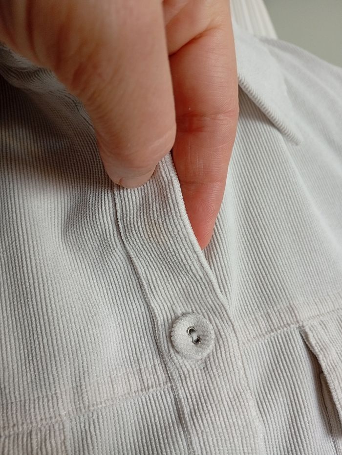 Chemise en velours côtelé 36 oversize - photo numéro 10