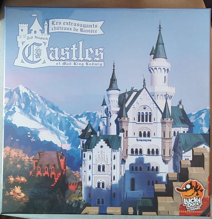 Castles of Mad King Ludwig - jeu de société sous emballage, prix ferme