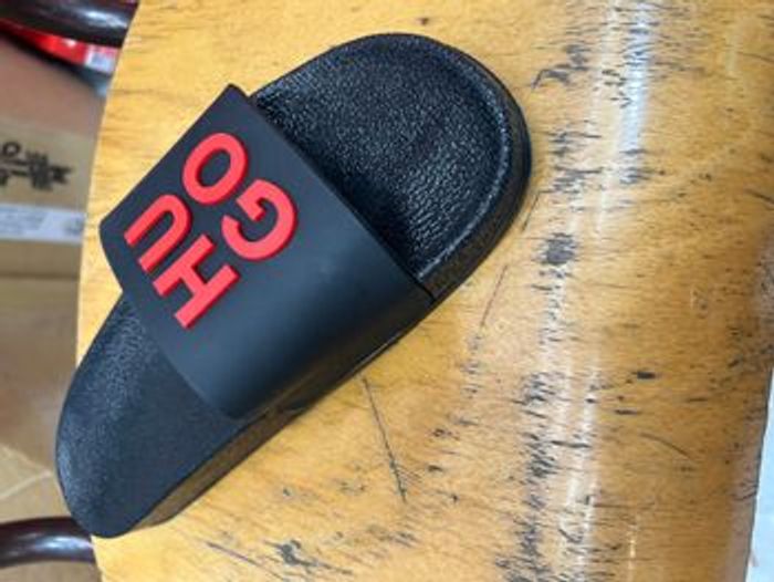 Sandales claquettes Hugo Boss noir 40 - photo numéro 3