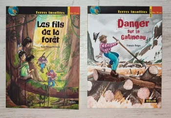 Livres enfants (10ans) collection Terres insolites