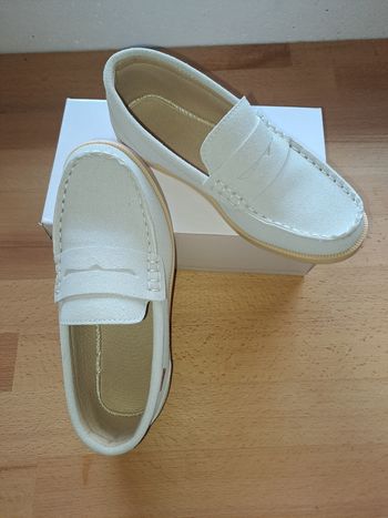 Mocassins garcon plat