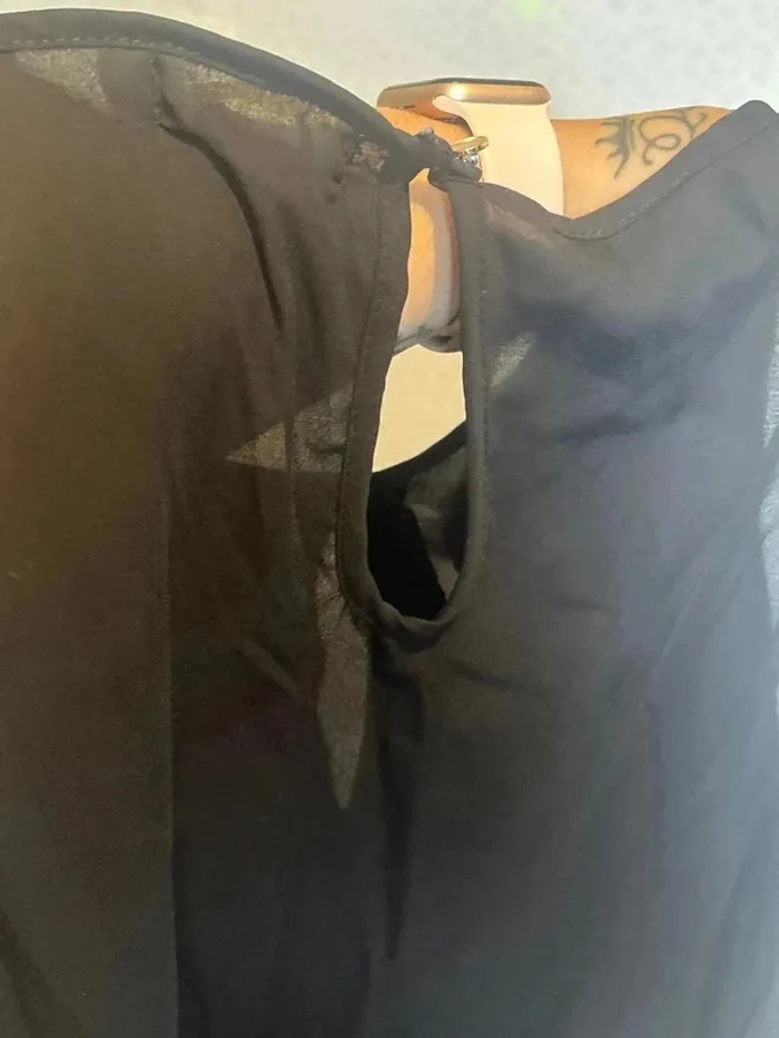 Blouse transparente taille 42 marque Evanna neuve avec étiquette - photo numéro 6