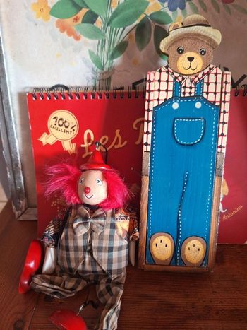 Plumier en bois vintage