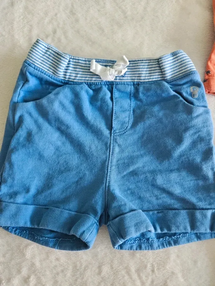 Lot de 4 shorts 23 mois 86cm obaïbi - photo numéro 3