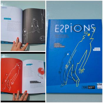 Beau livre Espions, des metiers très secrets, cité des sciences et de l'industrie