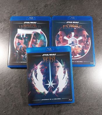 Séries animées star wars blu-ray 