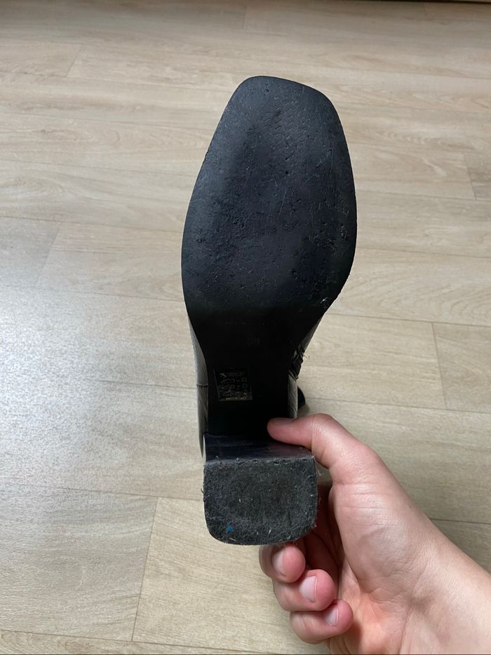 Bottines talon carré - photo numéro 10