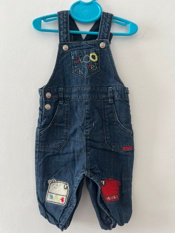 Salopette en jeans hiver
