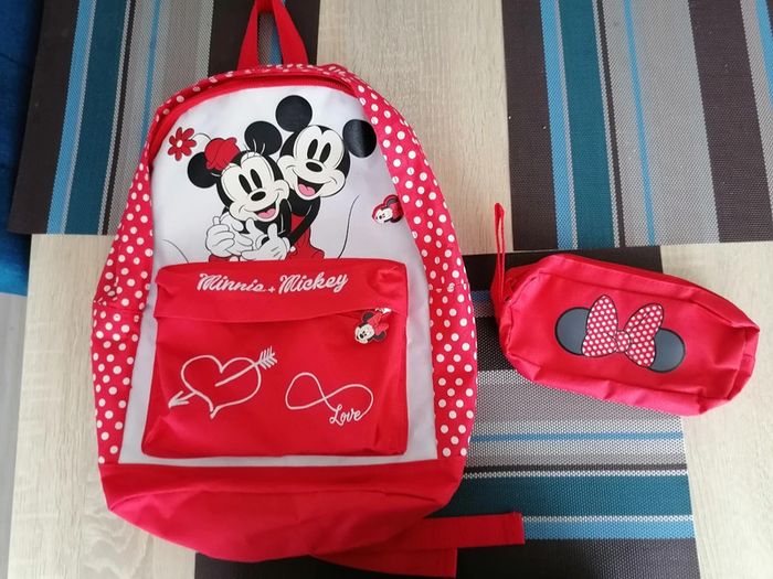 Sac à dos et trousse Minnie