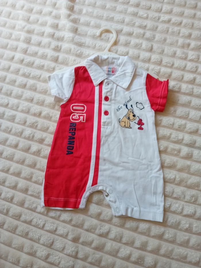 Combinaison garçon 0/3mois 🤍🐣