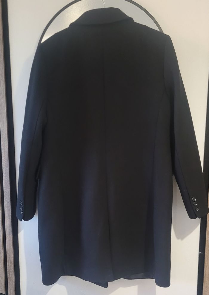 Manteau long noire mango - photo numéro 3