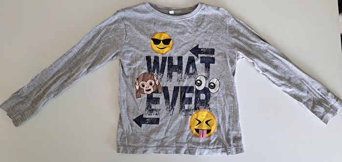 Lot de 4 t-shirts ML garçon 5 ans BE - photo numéro 6
