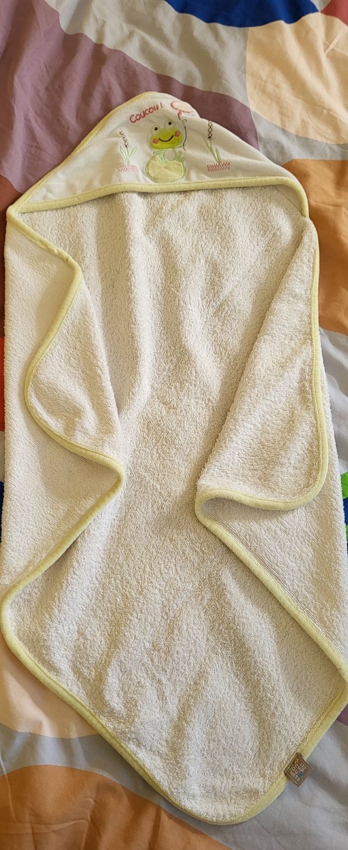 Sortie de bain bébé