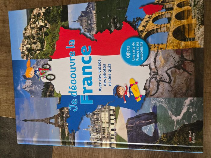 livre "je découvre la France"