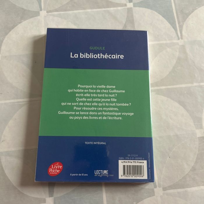 Livre - La bibliothécaire - Gudule - Neuf - photo numéro 2