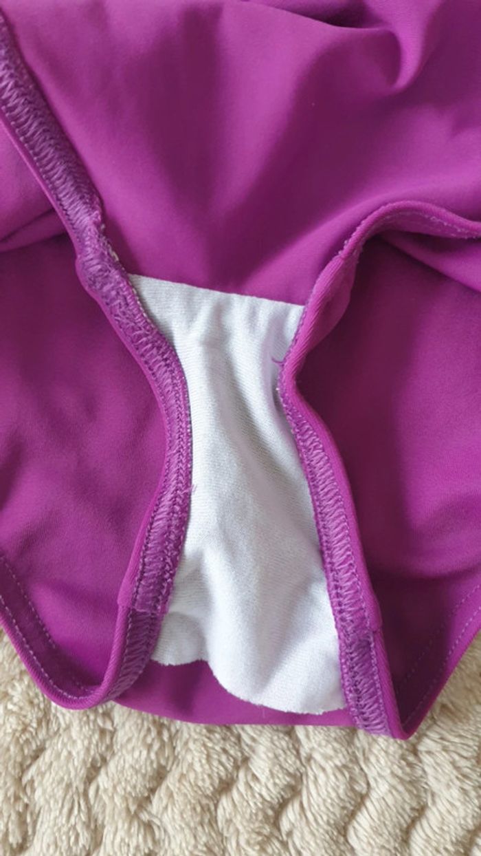 Maillot de bain 1 pièce violet Nabaiji 6 ans - photo numéro 6