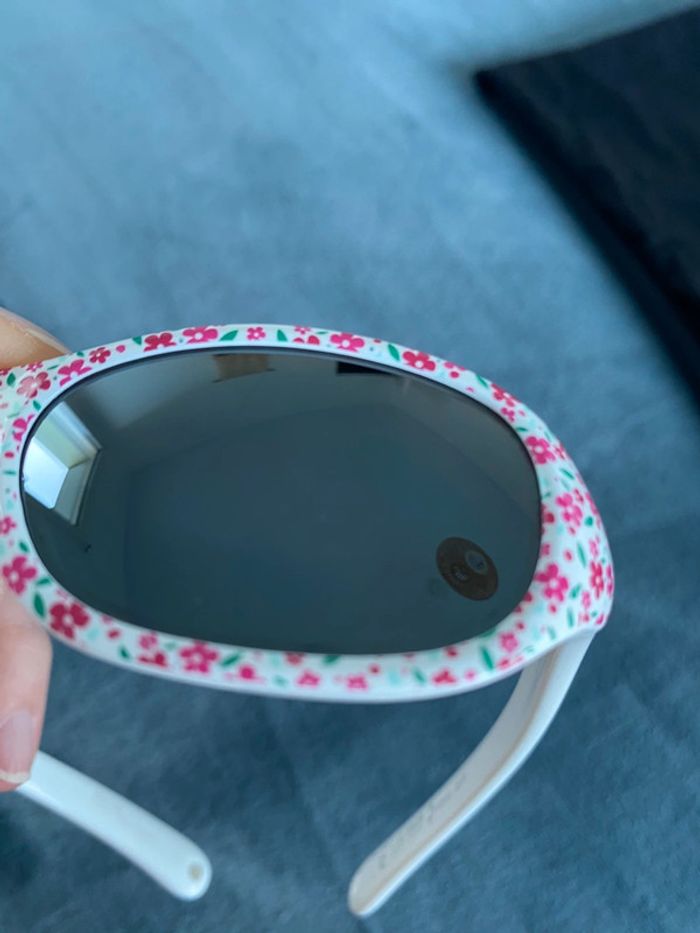 Lunettes de soleil blanches fleuries quechua - photo numéro 9