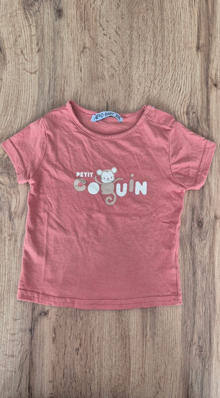 T-shirt npo baby corail