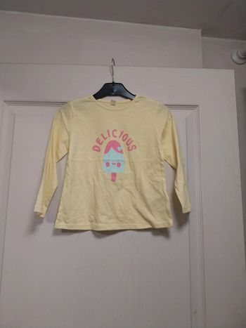 Tee-shirt manche longue 36 mois tex baby