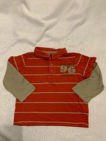 Polo longues manches