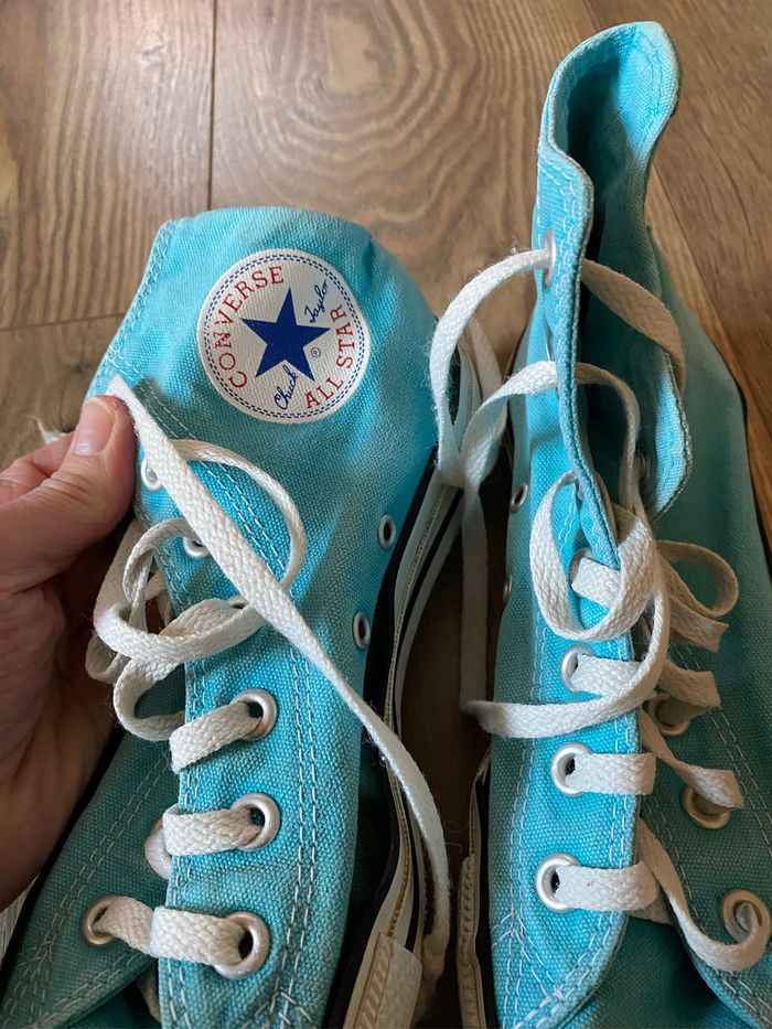 Basket converse bleu ciel t38 - photo numéro 8