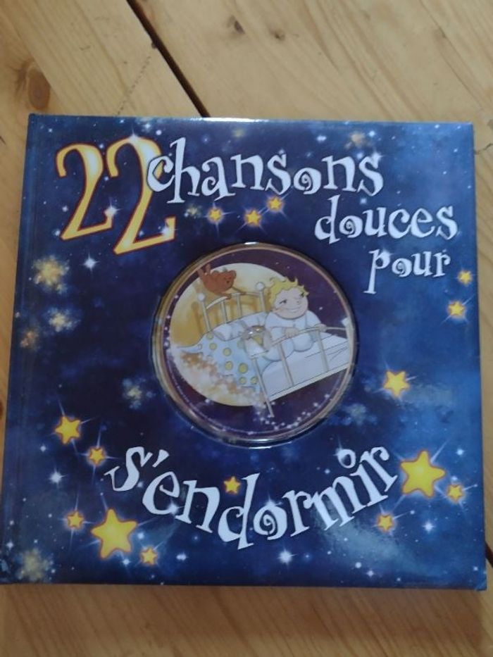 Livre avec CD 22 chansons douces pour s endormir