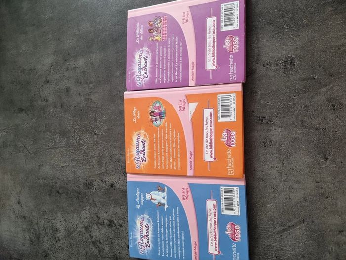 Lot de 3 livres : le royaume enchanté 🎀 - photo numéro 2