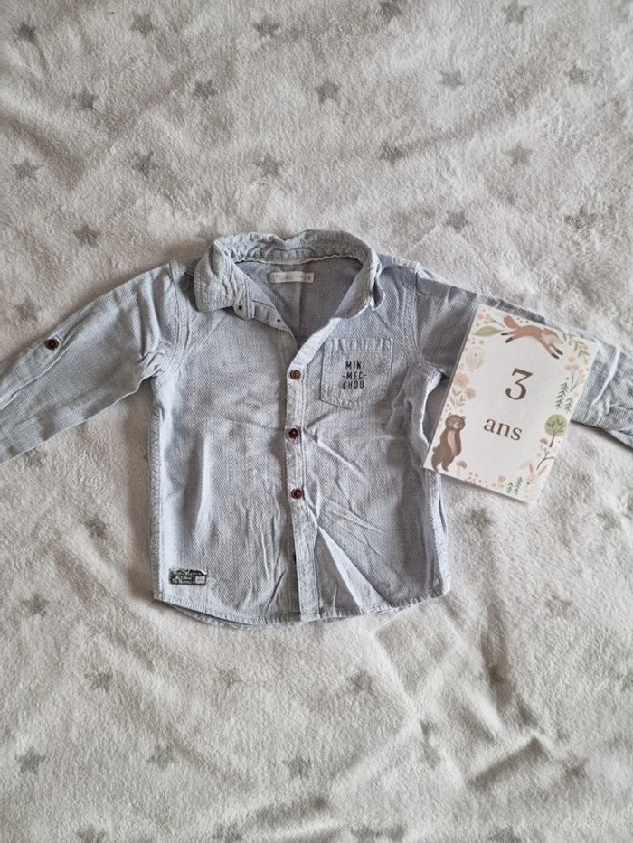 Chemise 3 ans