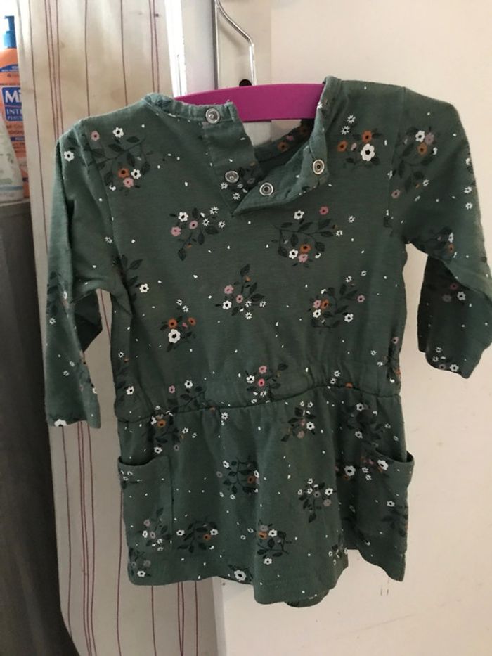 Robe verte bébé fille - photo numéro 2