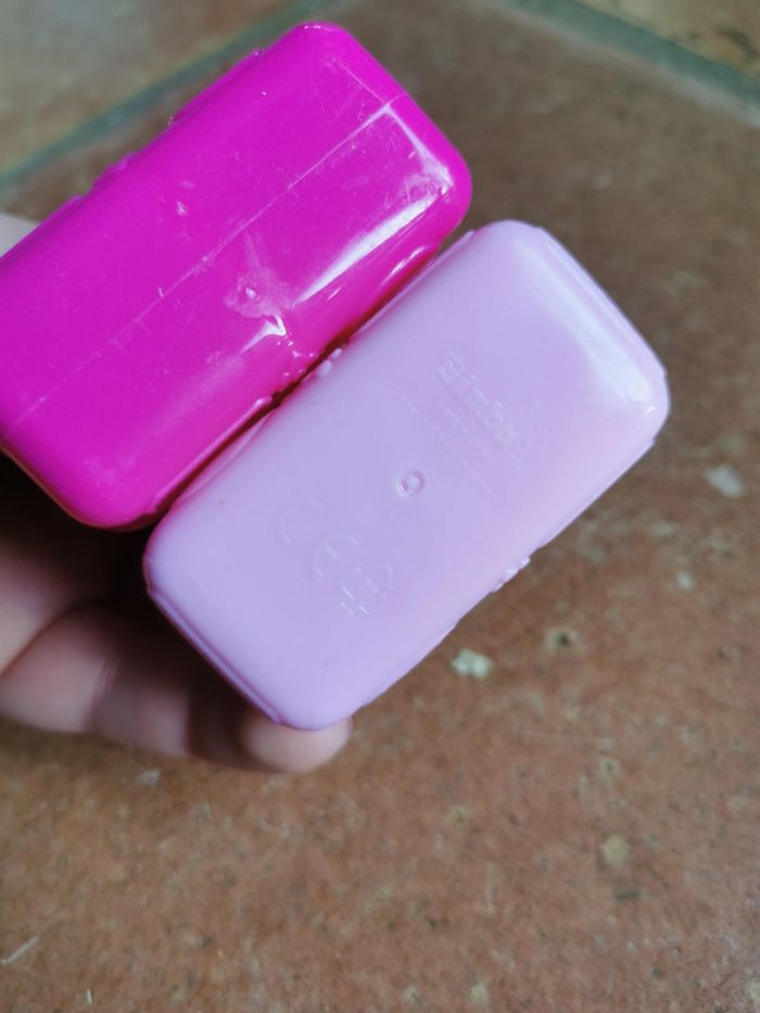 Paniers roses jouet poupée lot de 2 - photo numéro 2