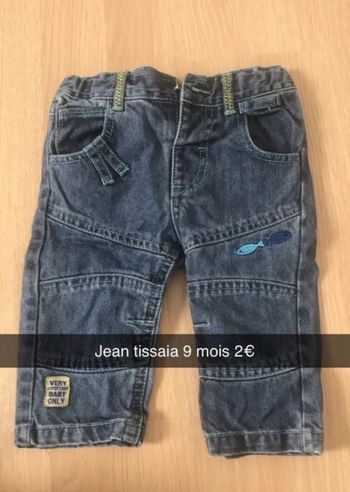 Jean tissaia 9 mois