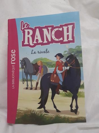 Livre 💞le Ranch la rivale💞 la bibliothèque rose