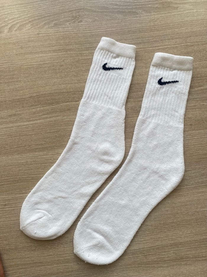 Chaussettes, Nike, blanc neuf - photo numéro 2