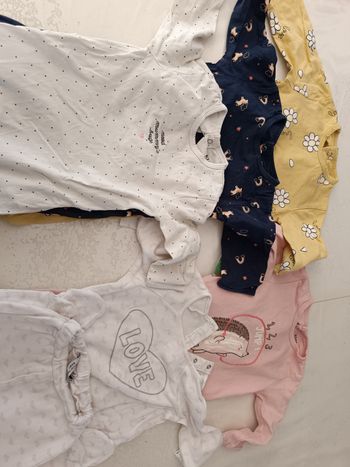 Lot pyjamas en coton