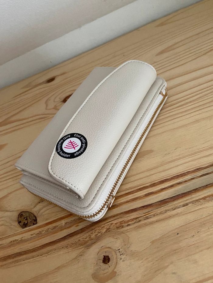 Sac bandoulière beige - photo numéro 3