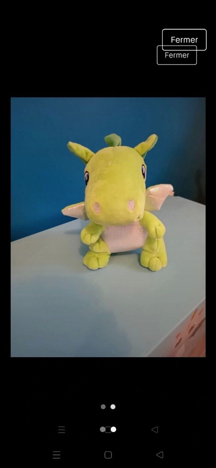 Peluche Dragon - photo numéro 2