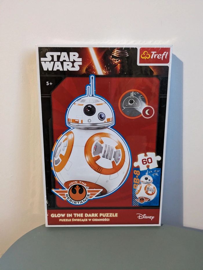 Star Wars Puzzle BB-8 "Glow in the dark", 60 pièces