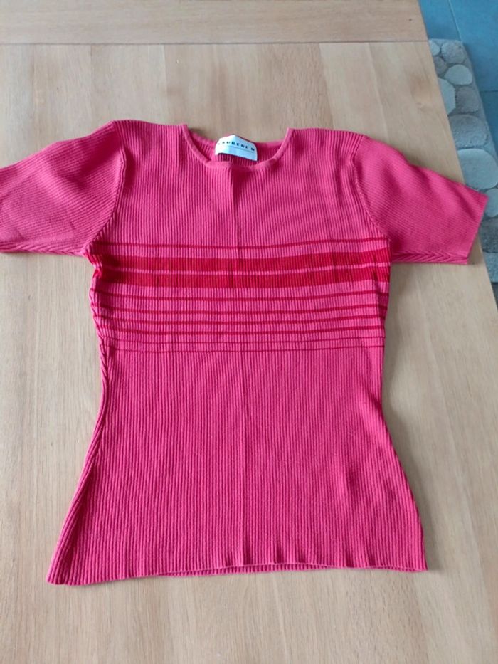 Tee-shirt rouge Laurene M