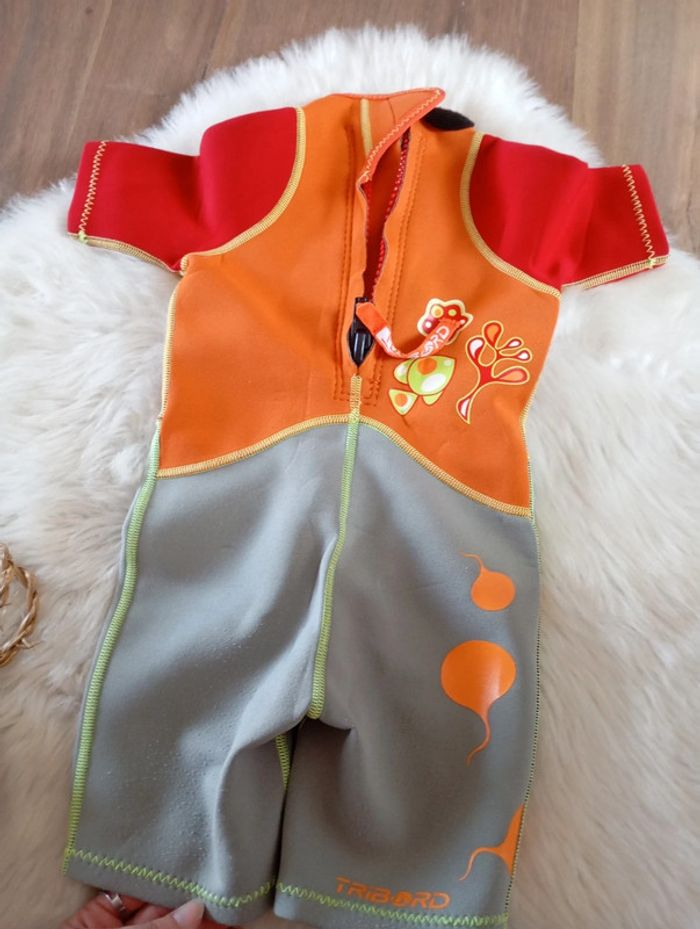 Combinaison façon néoprène tribord Decathlon oxylane 4 ans - photo numéro 6