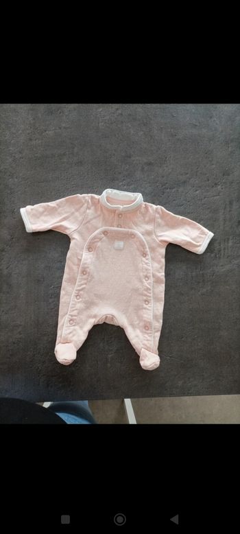 Pyjama rose naissance