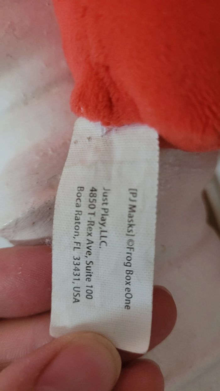 Peluche Pyjamasques rouge - Amaya / Bibou - photo numéro 3