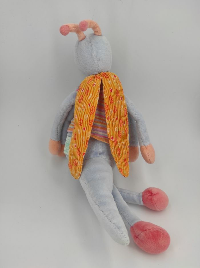 Doudou Libellule bleue Zéphir et Zoé Moulin Roty - photo numéro 3