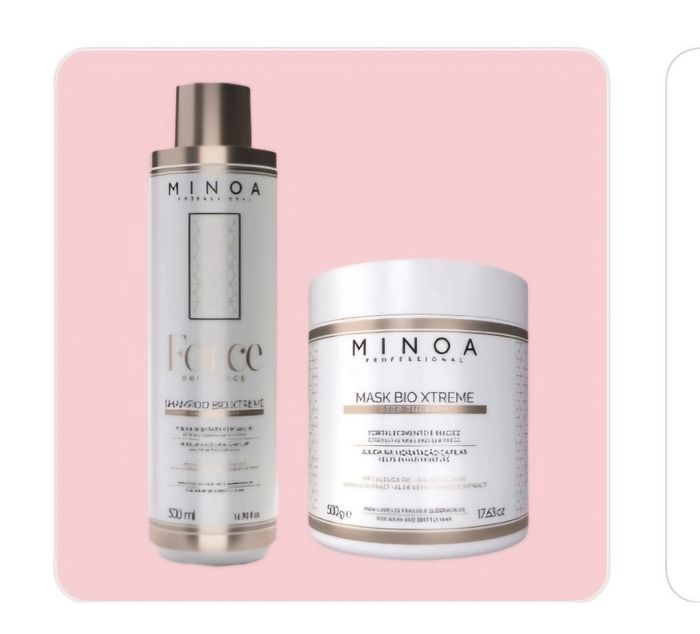 Shampoing minoa 500ml et masque 500g minoa
