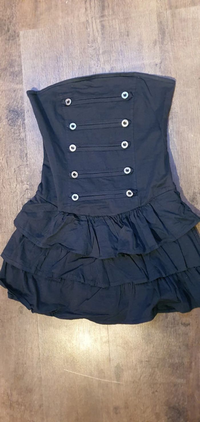 Robe bustier bleu - photo numéro 4