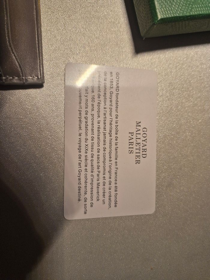 Porte carte goyard - photo numéro 7