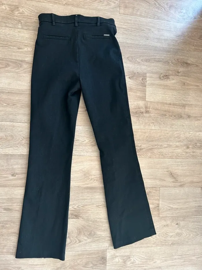Liu Jo pantalon noir bas évasé taille 36 - photo numéro 4
