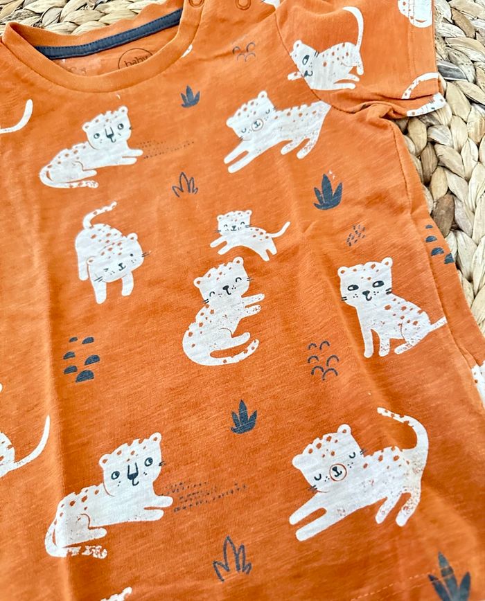 đ Teeshirt orange motif c&a taille 92 cm đ - photo numĂ©ro 4